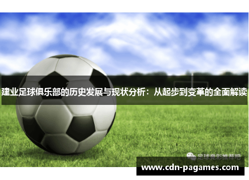 建业足球俱乐部的历史发展与现状分析：从起步到变革的全面解读